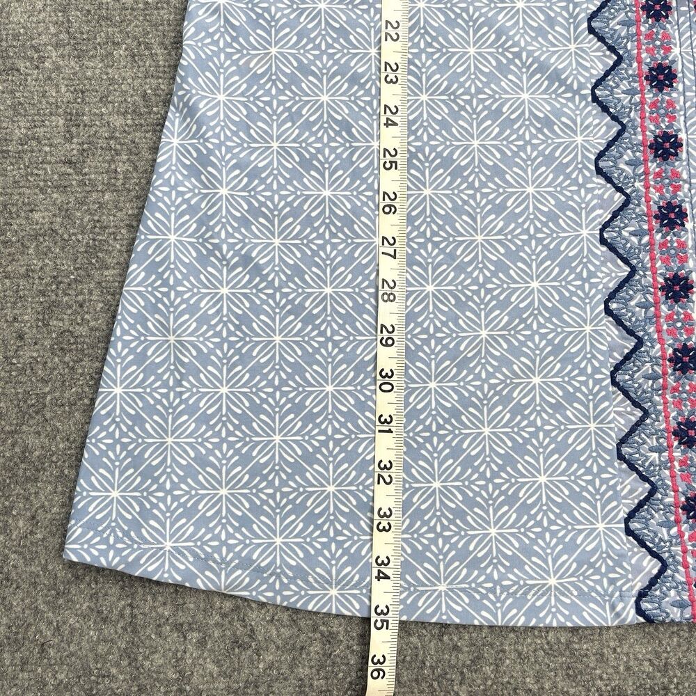 Cabana Life Tassel Tunic Dress Womens Medium Embroidered UPF 50 - Picture 11 of 13